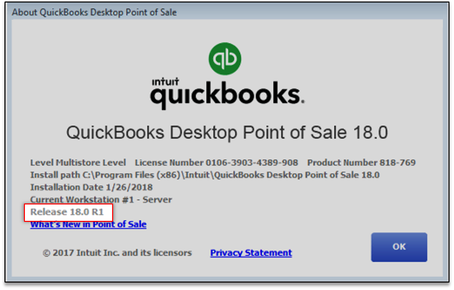 quickbooks desktop point of sale